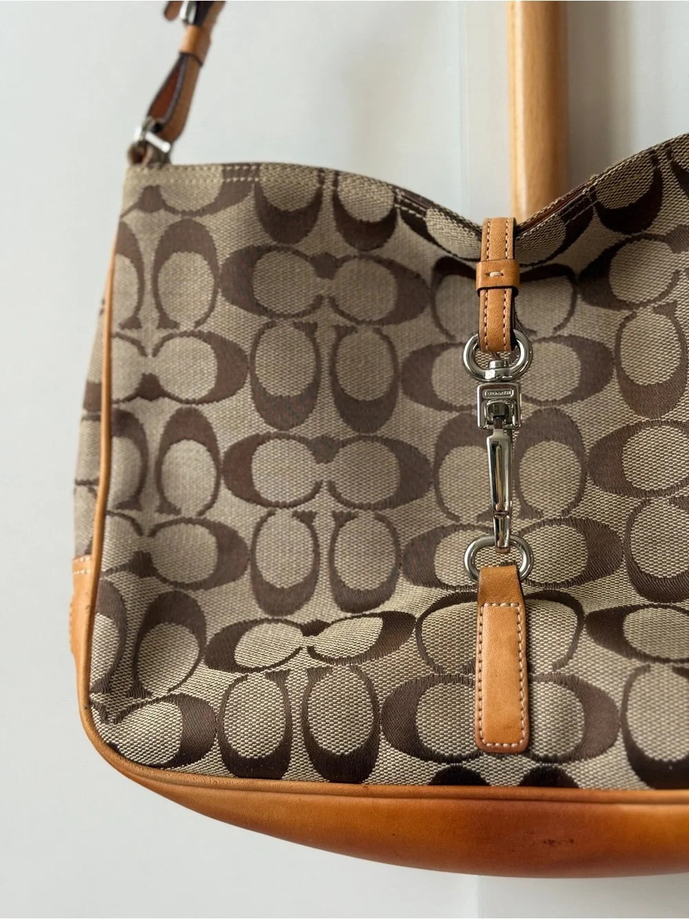 Coach Vintage Signature Hamptons Handbag